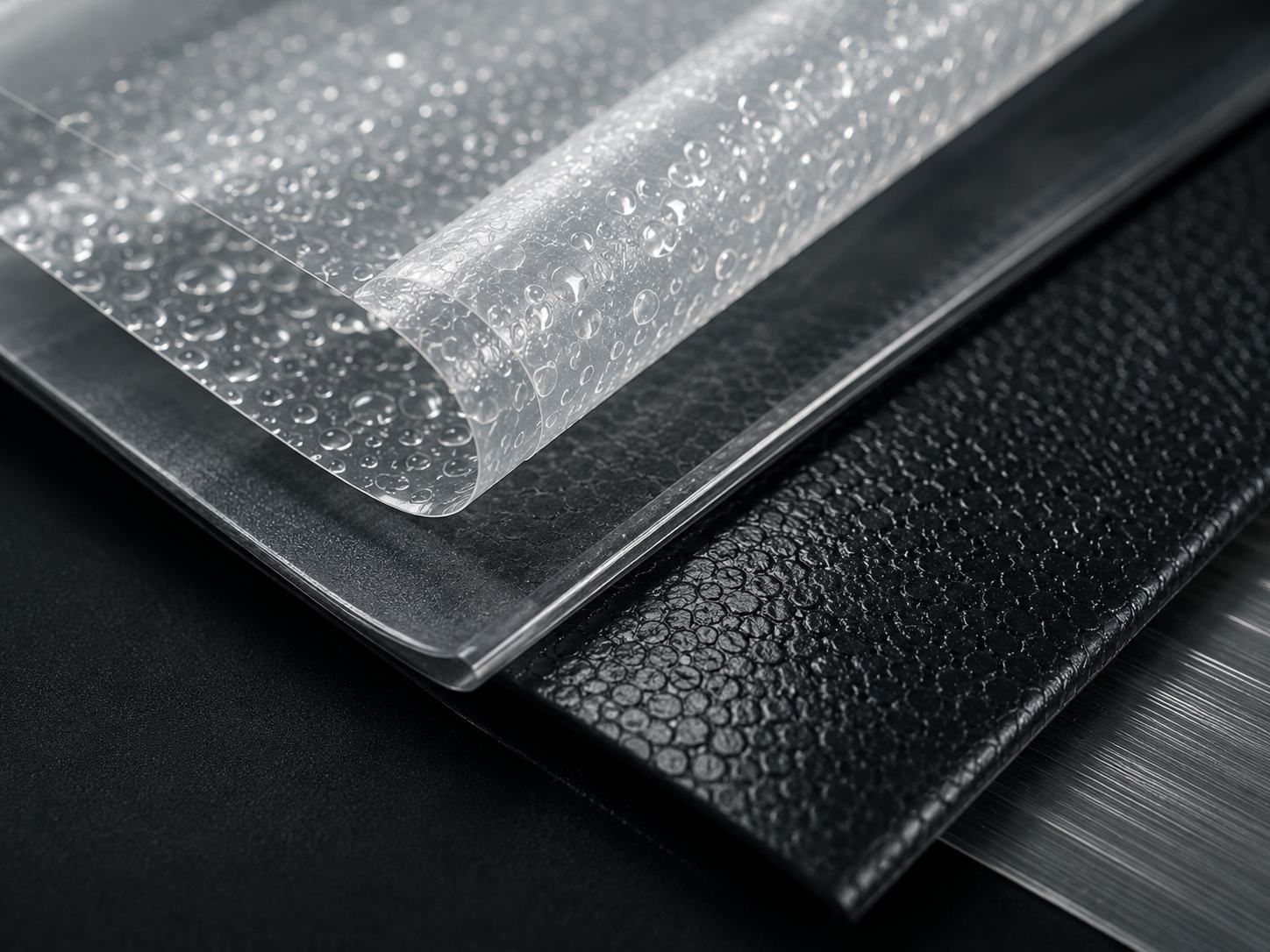 Detalle de material flexible